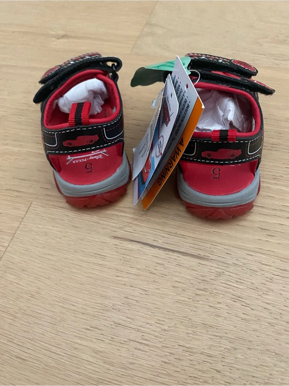 Toddler Boys Sandals size 5 Disney Pixar 